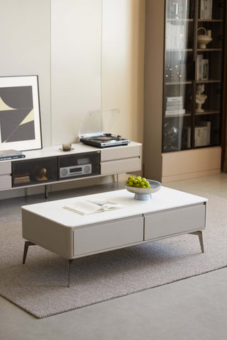 ines stylish modern coffee table