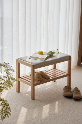 iona shoe rack white