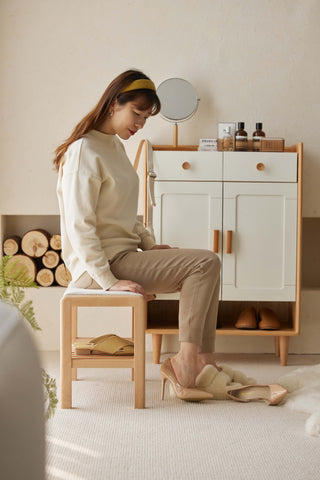 iona shoe rack with seat storage