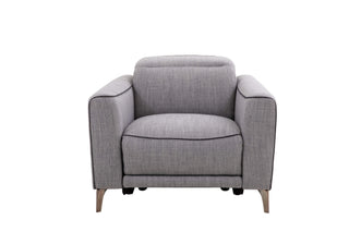 irene unique fabric electric recliner armchair