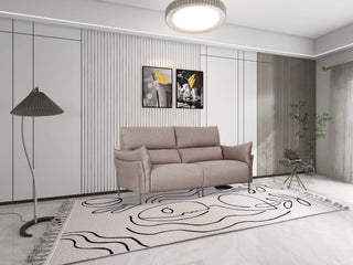 jaffa 2 seater leather sofa