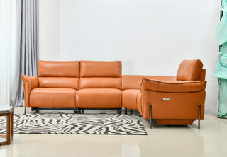 jaffa sectional sofa brown