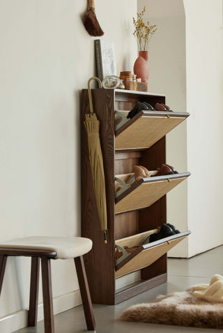 kiara slim shoe cabinet