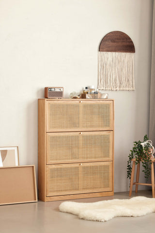 kiara tall shoe cabinet