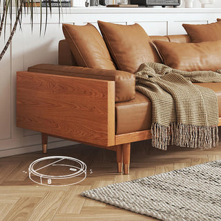 kim luxury wooden sofa bed