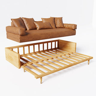 kim modern wooden sofa bed