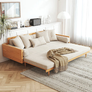 kim wooden sofa bed