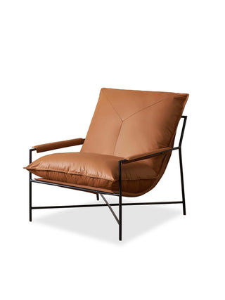 leo single lounge chair chic colours