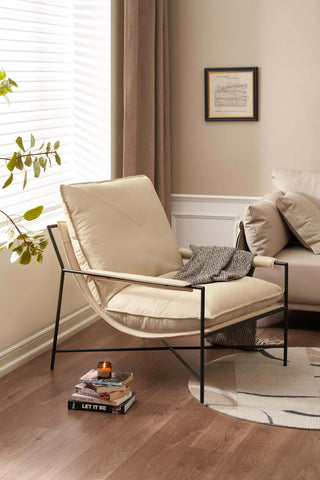 leo single lounge chair modern design