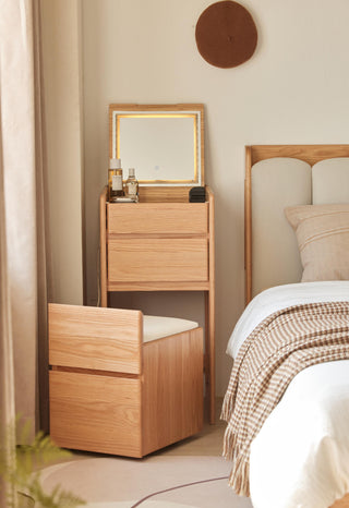 lexi dressing table and chair integrated chair design