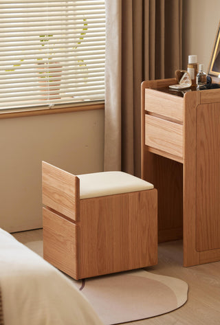 lexi dressing table and chair space optimising design