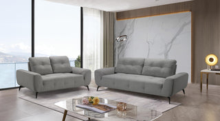 light grey fabric sofa tania