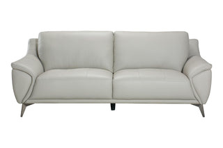 light grey leather sofa singapore gina