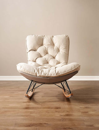 luke designer lounge chair rocking comfort