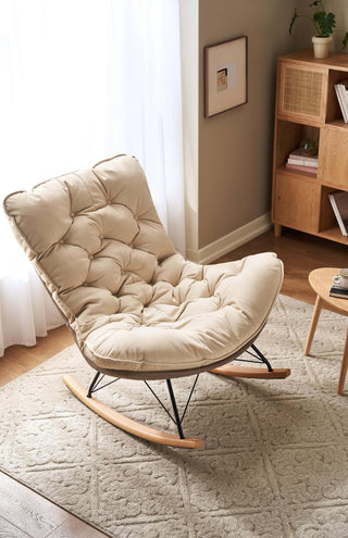 luke lounge chair rocking luxury