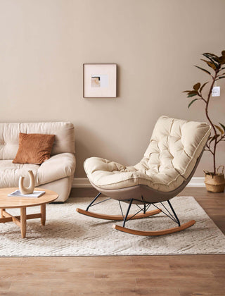 luke lounge chair rocking style