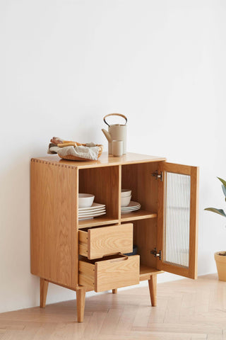 luxury almer oak wood sideboard
