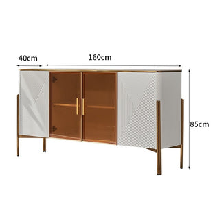 luxury cortez sideboard sintered stone metal
