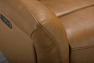 luxury leather recliner sofa devin