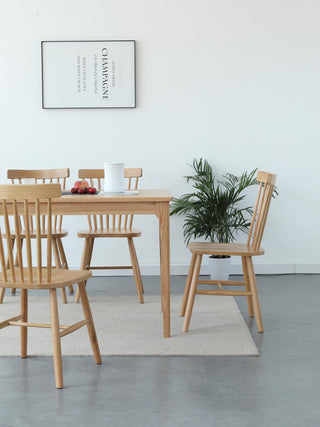 marco dining table solid oak wood craftsmanship