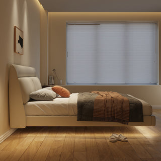 marianna floating bed frame design