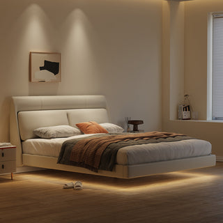 marianna modern floating bed frame