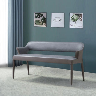marina dining table bench back