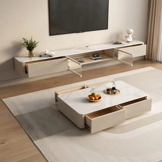 megan stylish coffee table storage solution