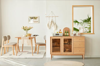 melfi cabinet with rounded edges design