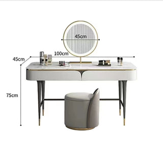 melody vanity table with stool