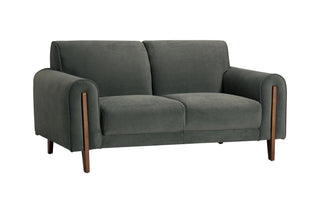 mika beige fabric living room sofa