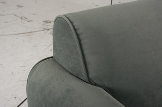 mika upholstered beige lounge sofa