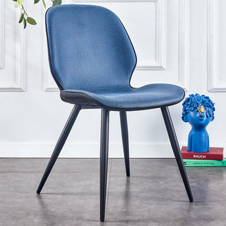 minimalist design clarke dining chair tech fabric