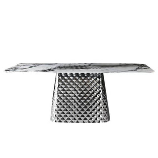 minimalist sintered stone dining table dana