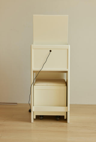 minimalist white dresser rose with smart storage