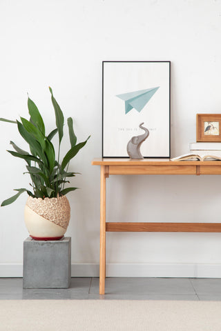 modern antonio minimalist study table two drawers