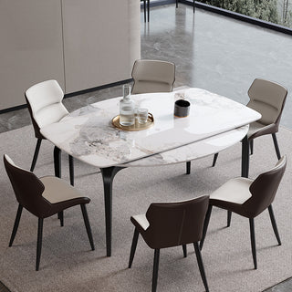 modern belleza extendable table sintered stone