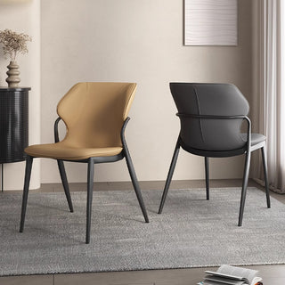 modern deka cushioned chairs dining