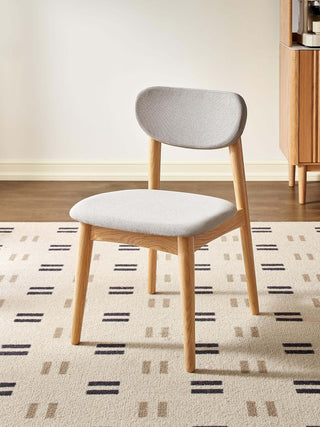 modern jim dining chair padded seat