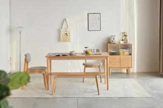 modern leon oak cabinet sliding doors