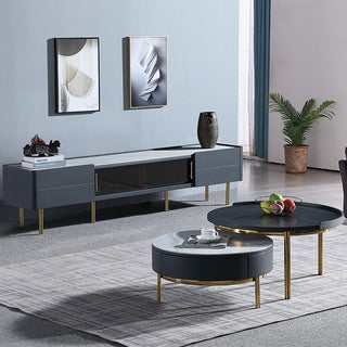 modern neri nesting coffee table