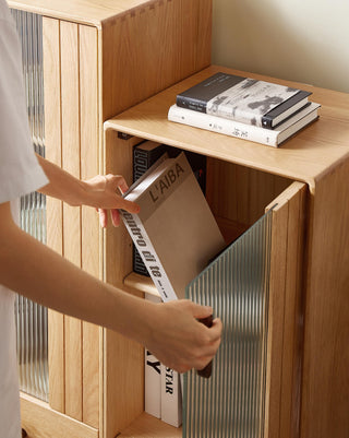 modern palermo cabinet rounded legs