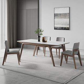 modern rectangular sintered stone dining table alexis