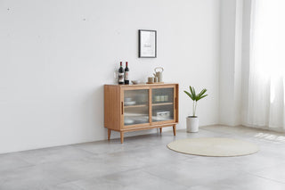 modern seville sideboard sliding doors