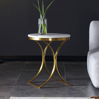 morena round accent table