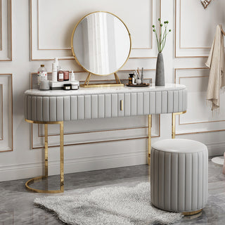 nara slim vanity table sintered stone top