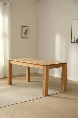 natural beauty boca solid wood table oak