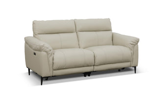 Beige sofa on a white background