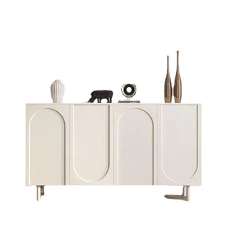 nicole minimalist sideboard white