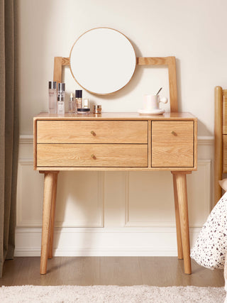 nube dressing table with drawers